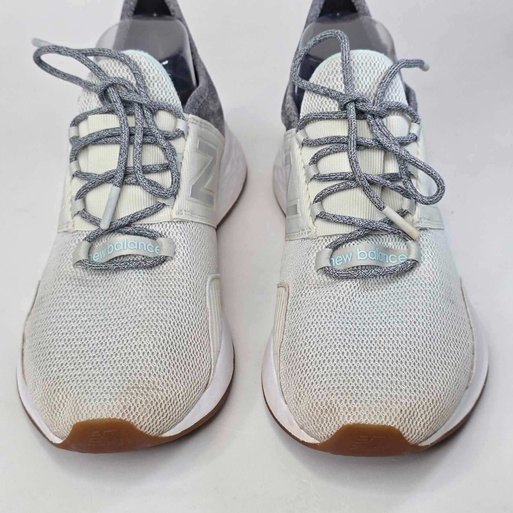 New Balance Fresh Foam Roav Sneakers Men's 8 Women's 9.5 Gray Teal Running Shoes - Picture 4 of 12